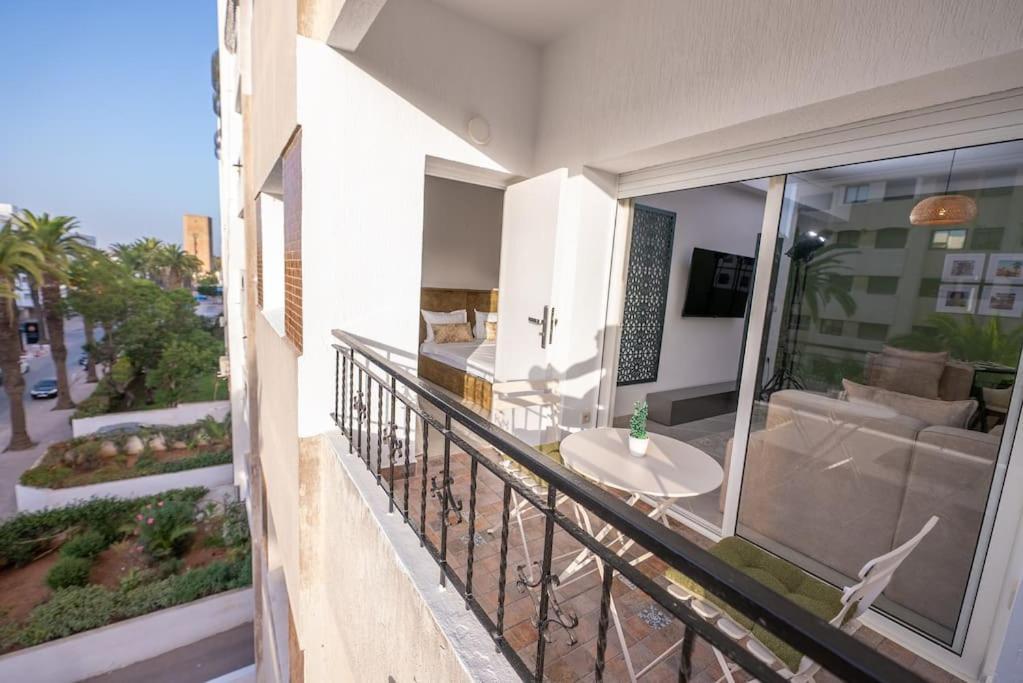 Tradition Meets Modern: 2Br Flat In Rabat Hassan 外观 照片