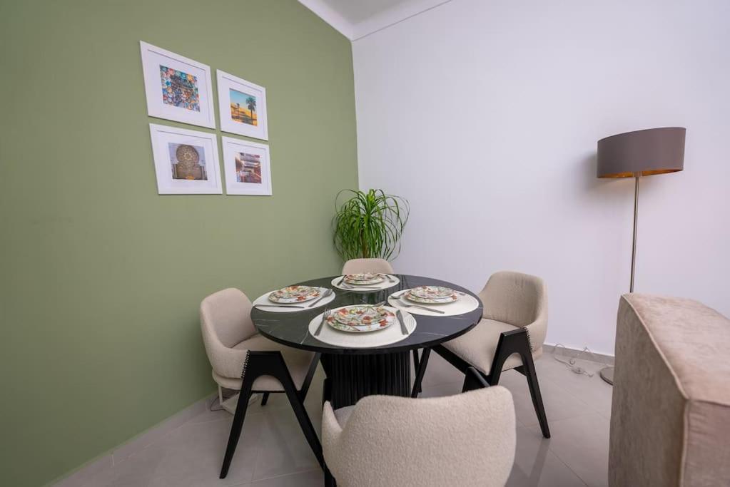 Tradition Meets Modern: 2Br Flat In Rabat Hassan 外观 照片